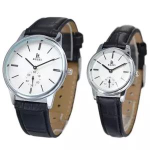 커플시계 LE-3111A P 손목시계 가죽시계 Jgm6+6nYj