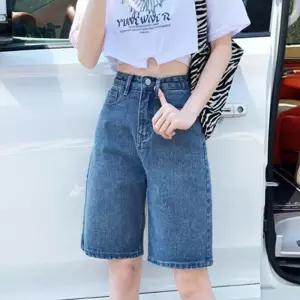 [오노마] ONM 여성 데님 반바지 5부 하프팬츠 캐주얼 청반바지