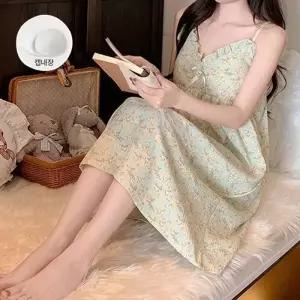 [오노마] ONM 온모어 공주 원피스 잠옷 캡내장 빅사이즈 홈웨어