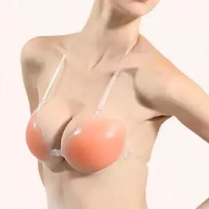 [오노마] ONM 120000058끈 실리콘 누드브라(보급형) 니플브라 여성