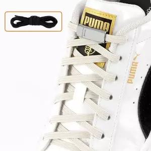 [에이치플러스몰]신발끈정리 매드 없는 자석 클립 운동 등산 화 긴 신발 끈 블랙