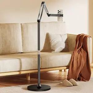 P86 스탠드형 폰거치대 접이식 폴딩형 항공샷 개인방송 듀얼폰 태블릿 거치