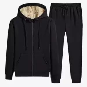 기모 후드집업 조거팬츠 베이직 상하의 세트