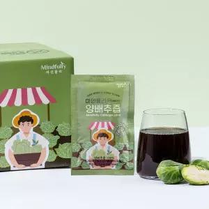 [롯데백화점]팜투맘 국내산 양배추즙 100ml 100포 무첨가 저온추출 건강즙