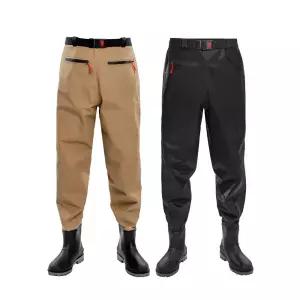 허리장화 방수바지 블랙 낚시장화 해루질 PVC 루어