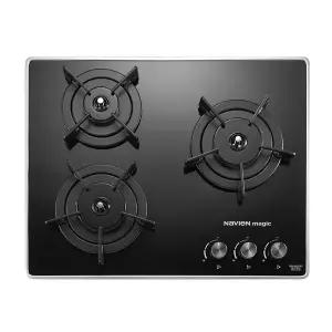 나비엔 매직 국내생산 3구 빌트인 가스레인지 550장용 GRB-6103 LPG(프로판가스)