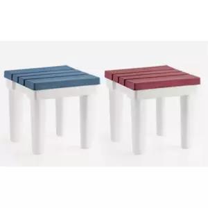 낮은높이 실내 베란다용 사각의자 스텝퍼 아이용 자녀용 어린이집 유치원 음식점
