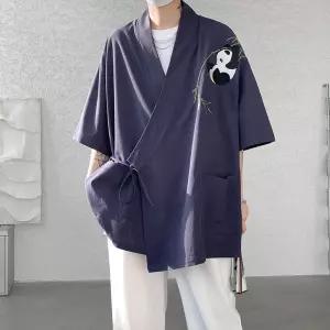 님성 데일리 가디건 브이넥 에스닉 자수 도포 망토 캐주얼부 코트 외투 봄여름 다올5