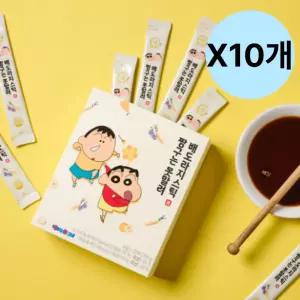 려원담 짱구는못말려 배 도라지 즙 스틱 20포 X10개