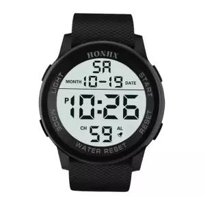 남성 스포츠 패션 LED 남자 군인 학생 전자 손목시계