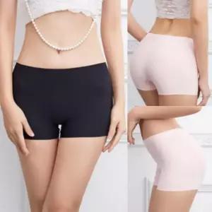 여성사각팬티 여성드로즈 심리스 속바지 햄라인 요일