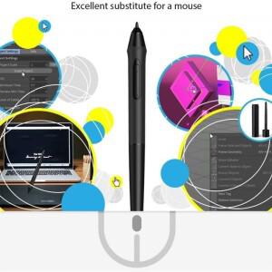 호환 P05 패시브 펜은 xppen Deco01V2 Deco03 그래픽 드로잉 태블릿에만 적합합니다.