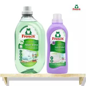 프로쉬 세탁세트 2종(알로에 세탁+라벤더 섬유)