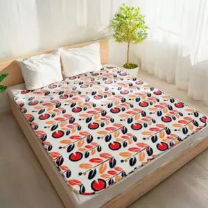 일월 해든마루 카본매트 블라썸 워셔블 전기 더블 분리난방