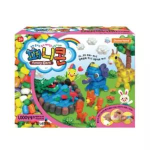 물부치 플레이콘 어린이 장난감 미니 퍼니콘 1000알
