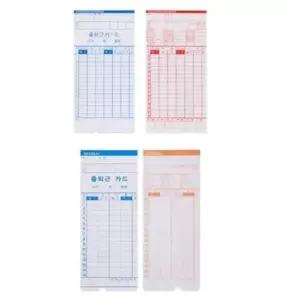 [문구] 출퇴근 출석체크 카드기 출근부 관리 카드