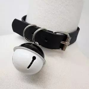 소품 가죽 초커 방울 목걸이 패션