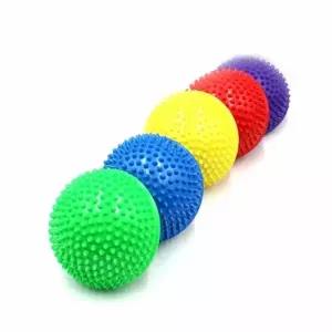 ( )미니 밸런스볼 하프 짐볼 미니볼 간편한운동용품 반원볼 운동기구반달볼 반짐볼 스트레칭볼 벨런스볼 반