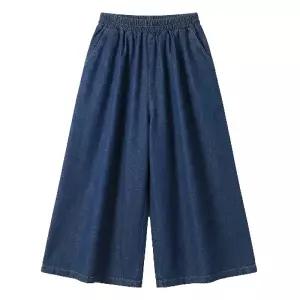 KARRA 하이드플레어데님8부팬츠_A6S0322