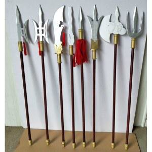 소품칼 삼국지 고대 영화 연극용 소품 창 여포 관도 80cm