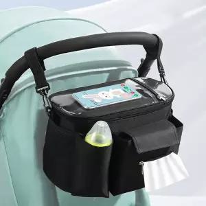 다용도 유모차 정리함 액세서리 유모차 수납 가방 걸이형 보조 포켓