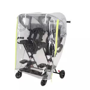 유모차바람막이 개모차 방풍 단열 윈드스크린 레인커버 자크형