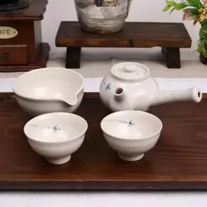 2P 손님 도자기찻잔 녹차다기 찻잔 다도 다구 다기다도세트