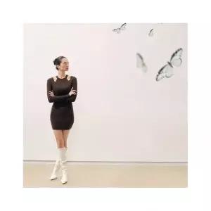 에고이스트 꼬임 포인트 슬림 골지 미니 니트 원피스 EQ4KO960 690512