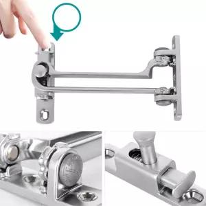 현관문 원터치 버튼 걸쇠 튼튼 안전고리 셀프인테리어 빗장