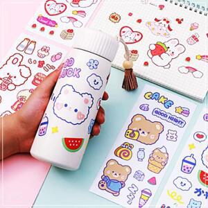 [2개구성] CTB 노트 8개 이어리 귀여운 캐릭터 핸드 문구 DUWFHNR1P