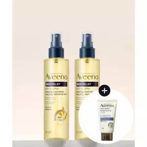 AVEENO 스킨 릴리프 오일 스프레이200mlx2+(증)A 로션30g 2054220