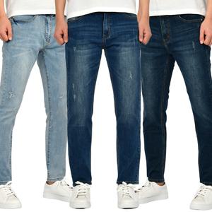 [28-42] 신상 남자 청바지/와이드/일자/빅사이즈/스판/슬랙스/밴딩/데님/일자/바지/9부/찢청/행사