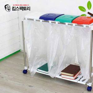 분리수거함 쓰레기통 2단 3단 4단 가정용 야외 봉투쓰레기통 재활용 정리통