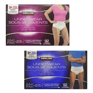 커클랜드 성인용 기저귀 남성용/여성용 92개 코스트코 / 팬티형