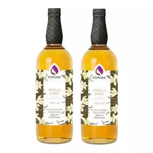 포모나 바닐라시럽 1000ml 2개묶음/바닐라시럽