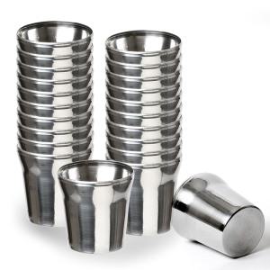 국산 스텐컵 식당 업소용 위생컵 급식 학교 병원