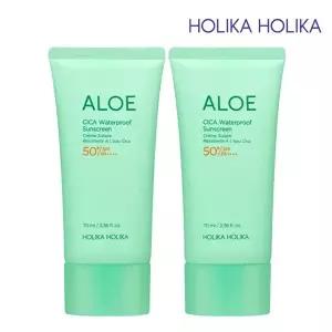 [홀리카홀리카][1+1] 알로에 시카 워터프루프 선크림 70ml