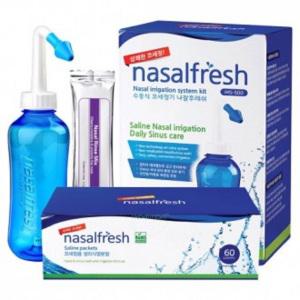 나잘후레쉬 코세정기 500ml+생리식염분말60포 노즈스위퍼