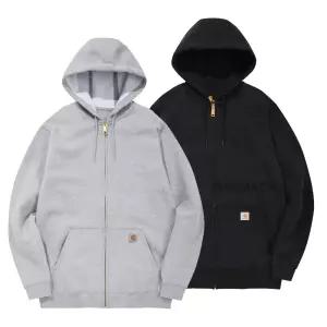 칼하트 미드웨이트 K122 기모 후드집업 (3colors)