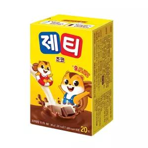 동서식품 제티 쵸코렛맛 20스틱 340g