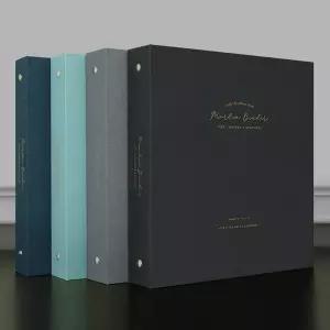 리코즈 모던바인더 앨범 사진 포토 대용량 접착식 포켓식