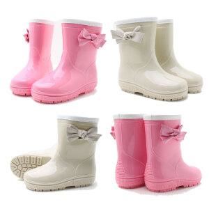 리본 아동장화 우비 키즈 장화 레인부츠 유아 어린이 우의
