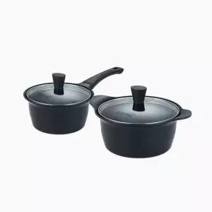 에코스타 IH 통주물 세라믹냄비 2종세트 (18편수+20양수)