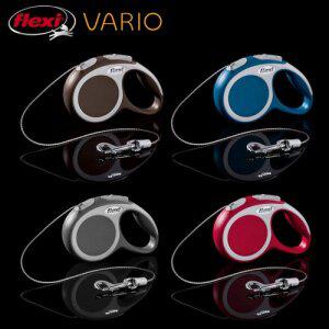 [킹펫]플렉시 바리오 코드타입 XS 자동줄 (브라운/레드/다크그레이/블루)