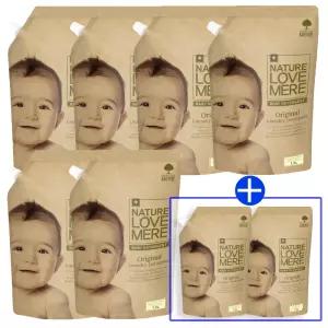 [6+2]네이쳐러브메레 아기세제 리필형 1300ml 6팩+[GIFT]아기세제 리필형 1300ml 2팩, 총8팩