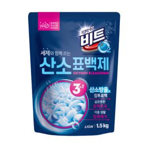 비트 O2 세제와 함께 쓰는 산소표백제 1.5kg 1개