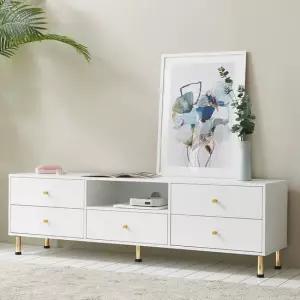 이즈 메이 1600 2단 오픈거실장 IDB003