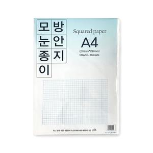 100g 모조 방안지 A4(50매)
