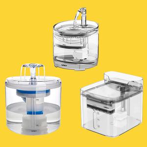 엔펫 투명 반려동물 정수기 저소음 대용량 필터