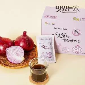 햇살담은 무안 자색 양파즙 빨간양파즙 120ml 50포 100포